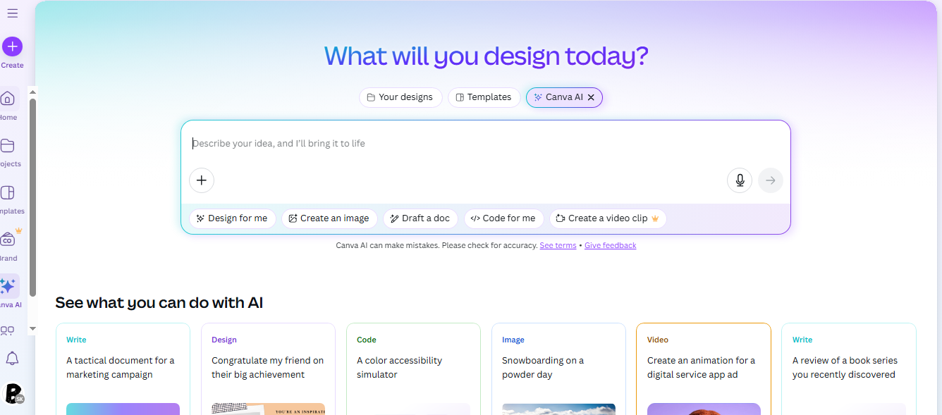Canva Magic AI